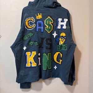 NWT Cash Is King Graphic Hoodie Fashion Nova